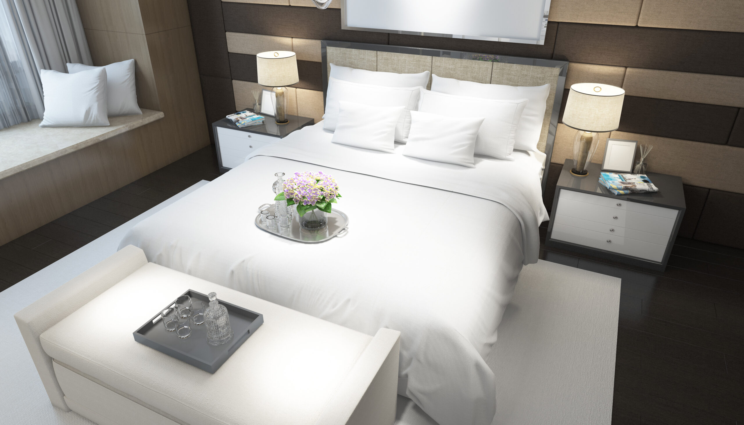 Percale duvet set