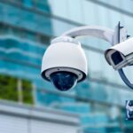 Smart CCTV systems monitoring a workplace