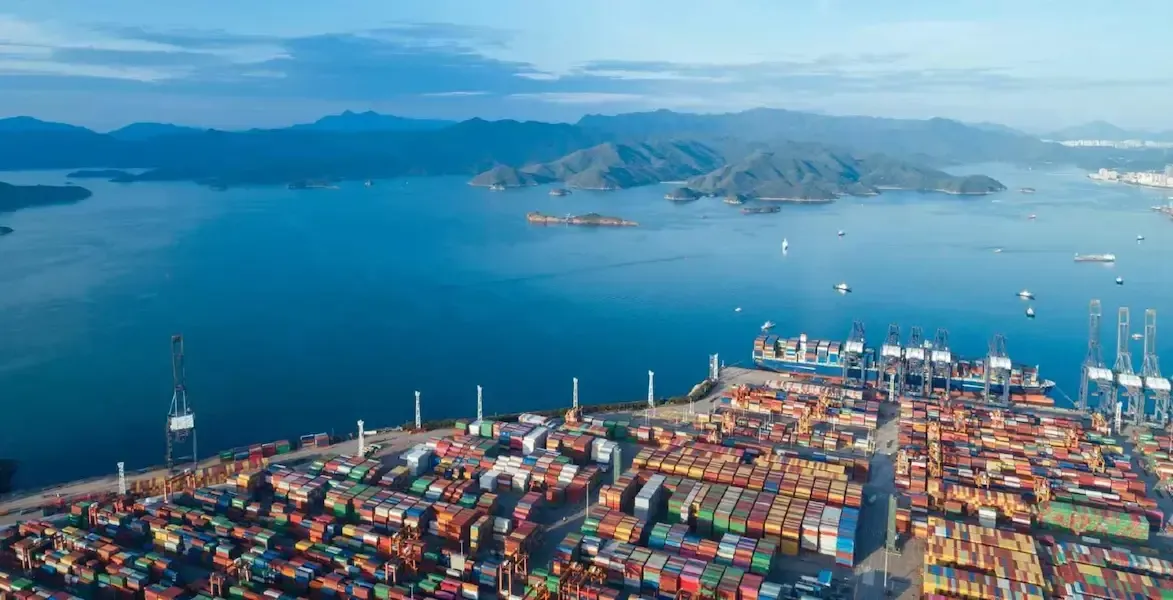 Port in Southern China