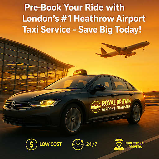 Pre-Book Your Ride with London’s #1 Heathrow Airport Taxi Service – Save Big Today!