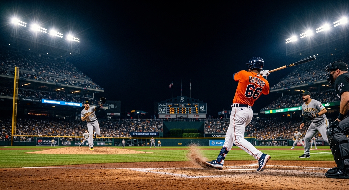 detroit tigers vs pittsburgh pirates match player stats