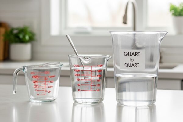 how many cups in a quart