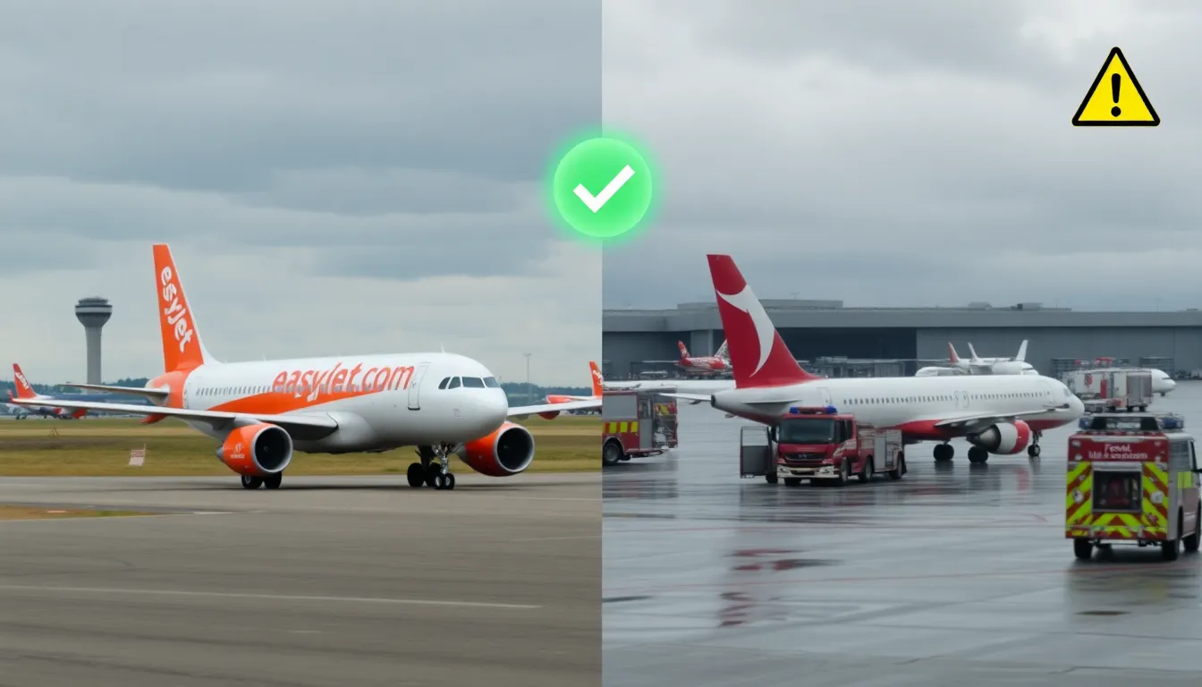 easyjet u22152 emergency germany